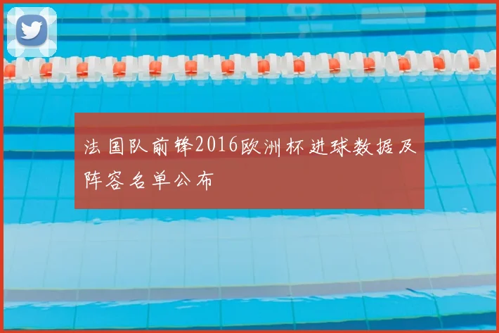 法国队前锋2016欧洲杯进球数据及阵容名单公布